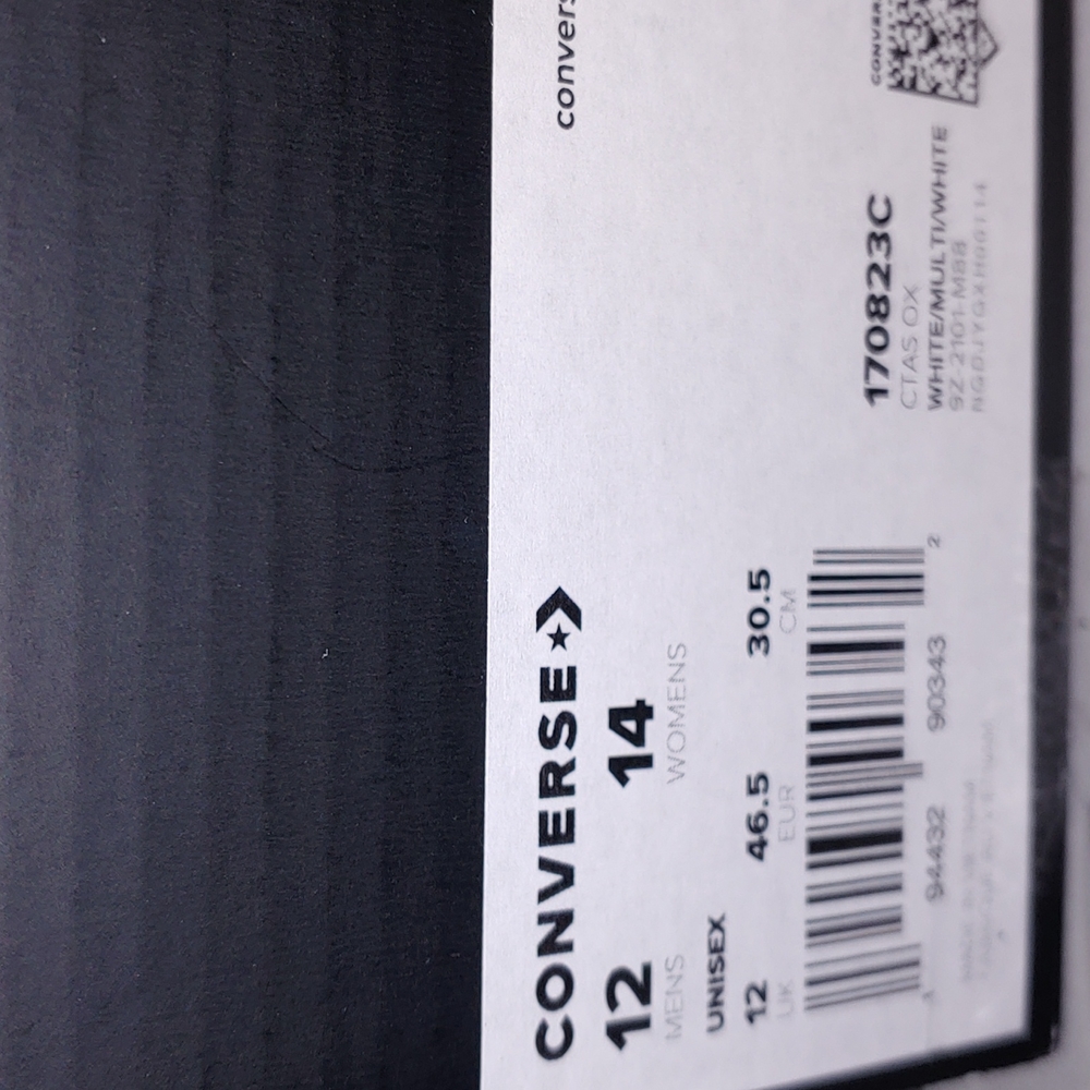 Converse pride abstract white low tops - Picture 15 of 16